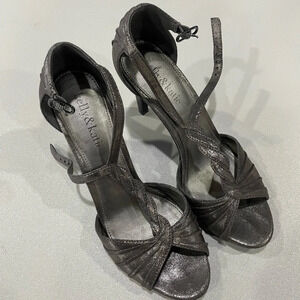Kelly & Katie Women’s Size 7.5 Silver High Heels